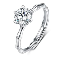 image-Female Ring Imitation Moissan Diamond Ring Female