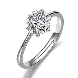 image-Female Ring Imitation Moissan Diamond Ring Female