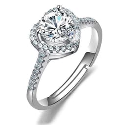 image-Female Ring Imitation Moissan Diamond Ring Female