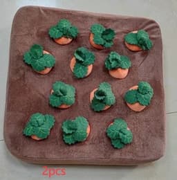 image-Pet Dog Toys Carrot Plush Toy Vegetable Chew Toy For Dogs Snuffle Mat For Dogs Cats Durable Chew Puppy Toy Dogs Accessories