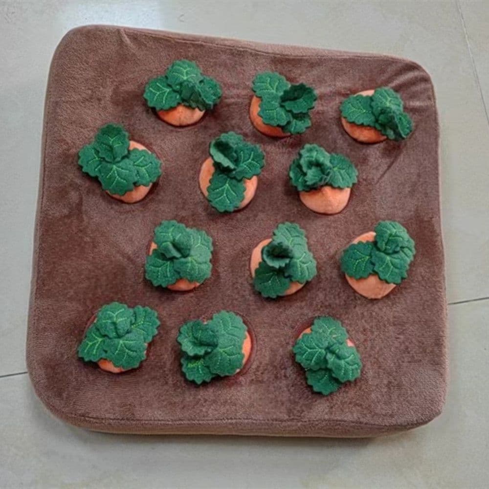image-Pet Dog Toys Carrot Plush Toy Vegetable Chew Toy For Dogs Snuffle Mat For Dogs Cats Durable Chew Puppy Toy Dogs Accessories