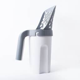 image-Plastic Cat Litter Scoop Pet Care Sand Waste Scooper Shovel Hollow Cleaning Tool