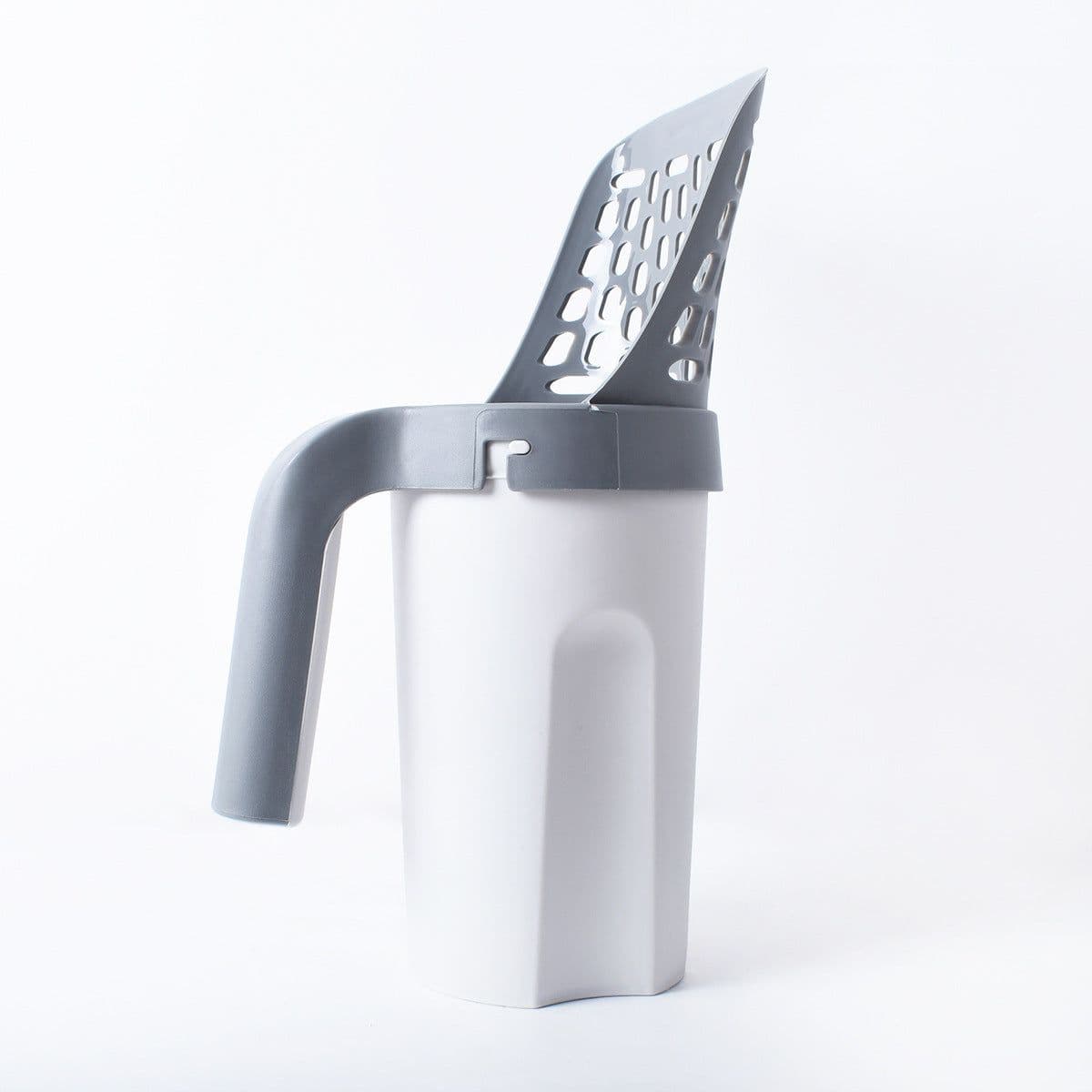 image-Plastic Cat Litter Scoop Pet Care Sand Waste Scooper Shovel Hollow Cleaning Tool