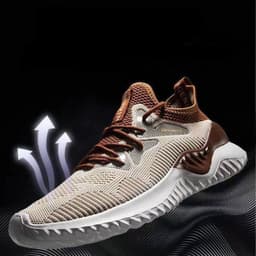 image-Breathable Mesh Shoes, Mesh Shoes, Men's Shoes, Flying Woven Fashion Casual Shoes