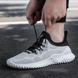 image-Breathable Mesh Shoes, Mesh Shoes, Men's Shoes, Flying Woven Fashion Casual Shoes