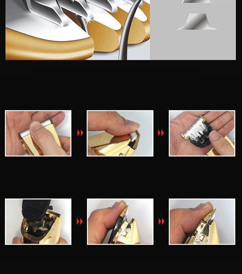 image-Professional Pet Dog Hair Trimmer Animal Grooming Clippers Cat Cutter Machine Shaver