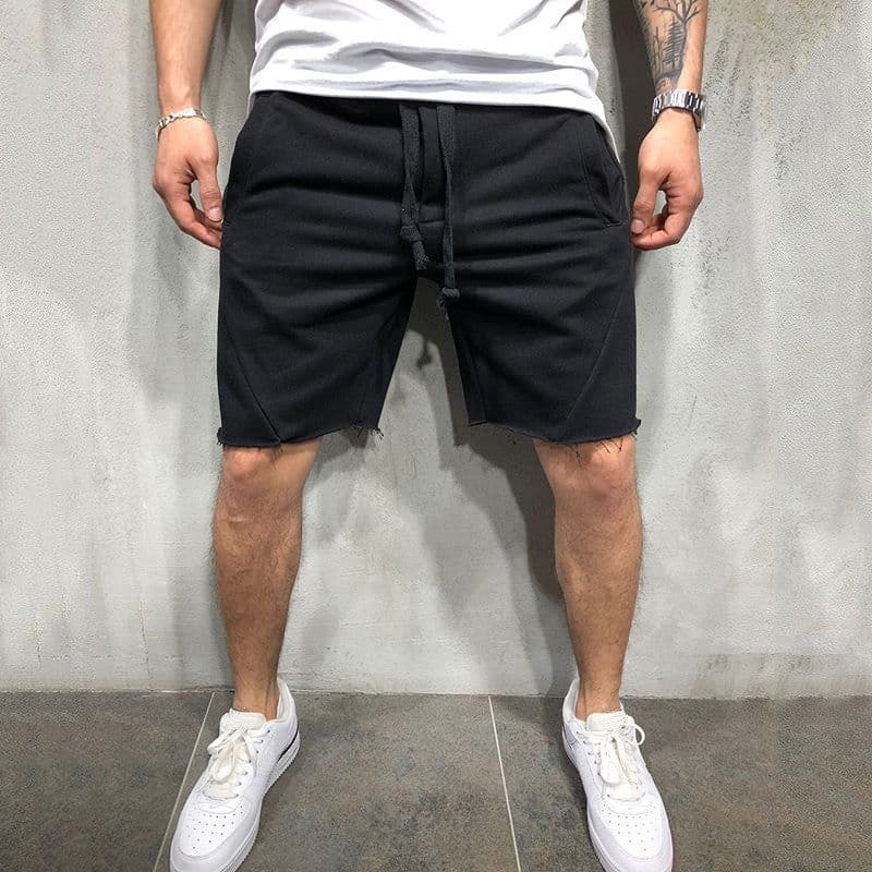 image-summer mens gym sports sport grey shorts for men