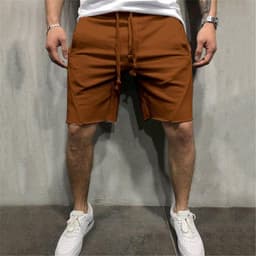image-summer mens gym sports sport grey shorts for men