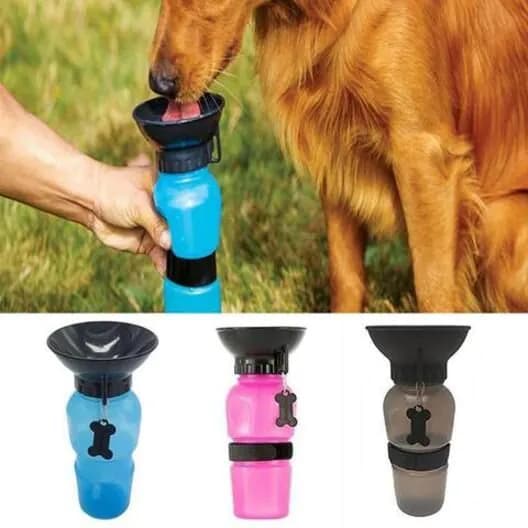 image-Portable Water Bottle Drinker For Pet Dogs