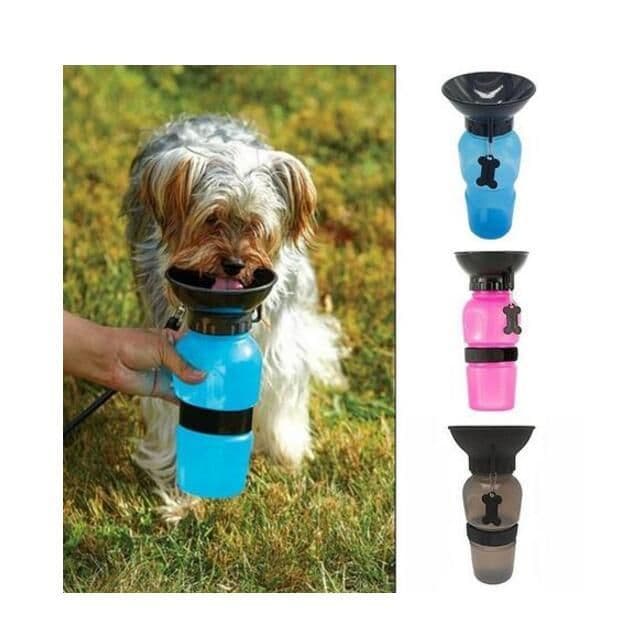 image-Portable Water Bottle Drinker For Pet Dogs