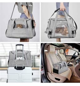 image-Portable Outdoor Portable One Shoulder Diagonal Cross Pet Box