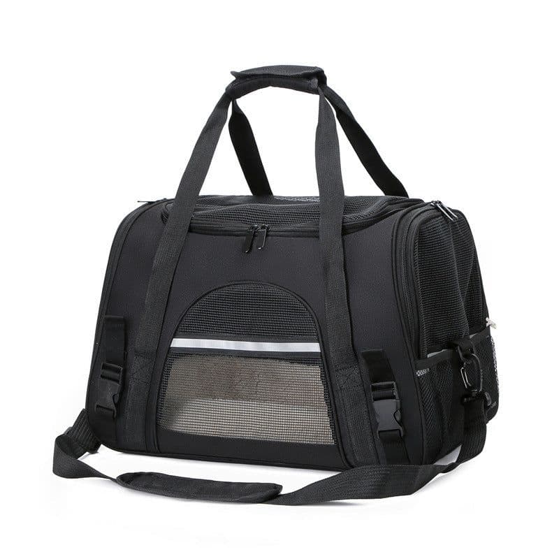 image-Portable Outdoor Portable One Shoulder Diagonal Cross Pet Box