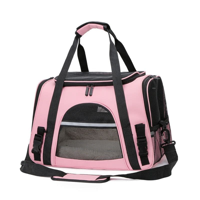 image-Portable Outdoor Portable One Shoulder Diagonal Cross Pet Box