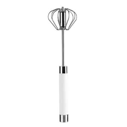 image-Semi-automatic Stainless Steel Egg Beater Whisk Hand Pressure Rotating Manual Mixer Egg Tools Cream Stirrer Kitchen Accessories