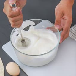 image-Semi-automatic Stainless Steel Egg Beater Whisk Hand Pressure Rotating Manual Mixer Egg Tools Cream Stirrer Kitchen Accessories