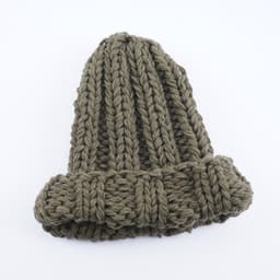 image-Europe and the United States new knit hat ladies autumn and winter fashion wild thick wool hat solid color simple earmuffs