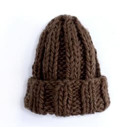image-Europe and the United States new knit hat ladies autumn and winter fashion wild thick wool hat solid color simple earmuffs