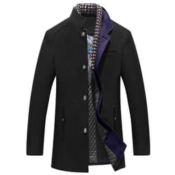 image-Men's woollen overcoat