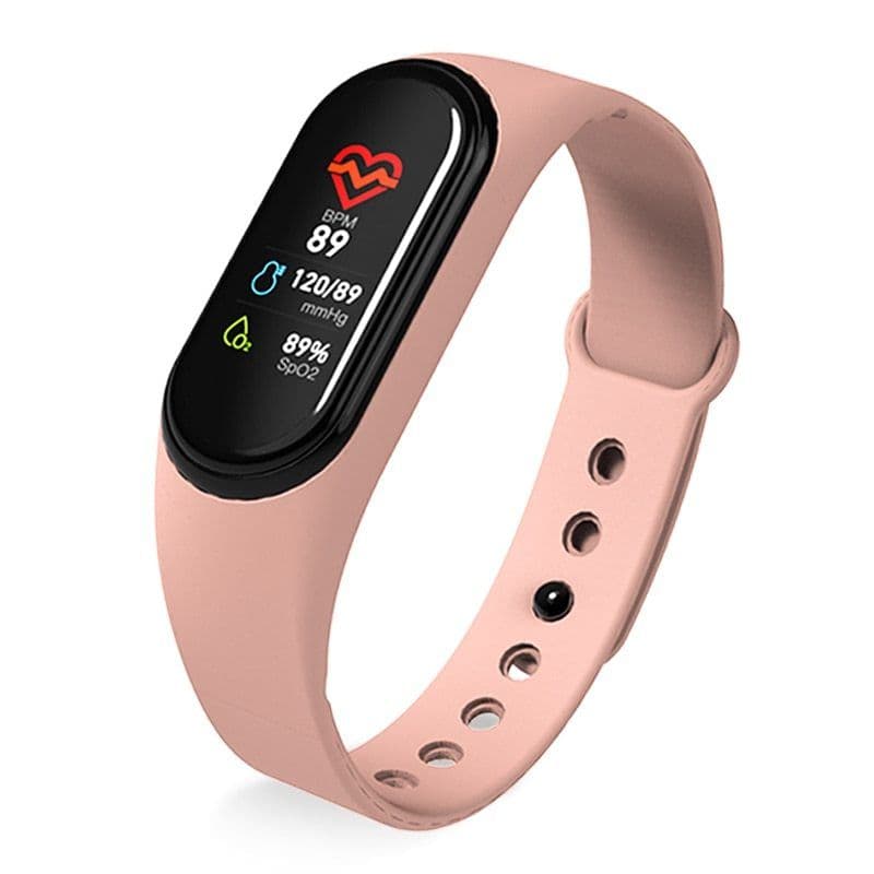 image-Smart Bracelet Fitness Tracker Waterproof Heart Rate Blood Pressure Fitness Bracelet Smart Watch