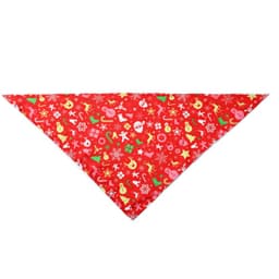 image-Christmas Pet Saliva Towel Amazon Hot Sale Dog Triangle Scarf Cat Decoration Scarf