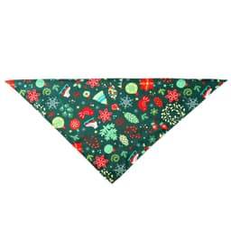 image-Christmas Pet Saliva Towel Amazon Hot Sale Dog Triangle Scarf Cat Decoration Scarf