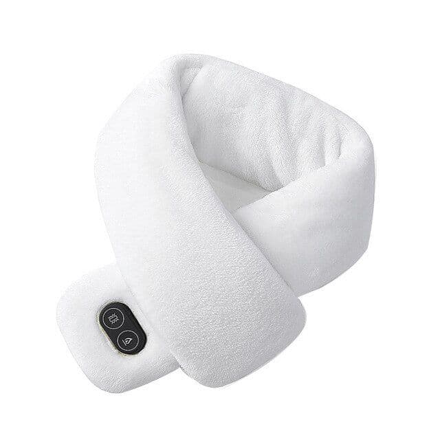 image-Women Men Soft Temperature Control Pain Relief Cervical Massage Shoulder Neck Wrap USB Heated Scarf Shawl Washable Winter Warm