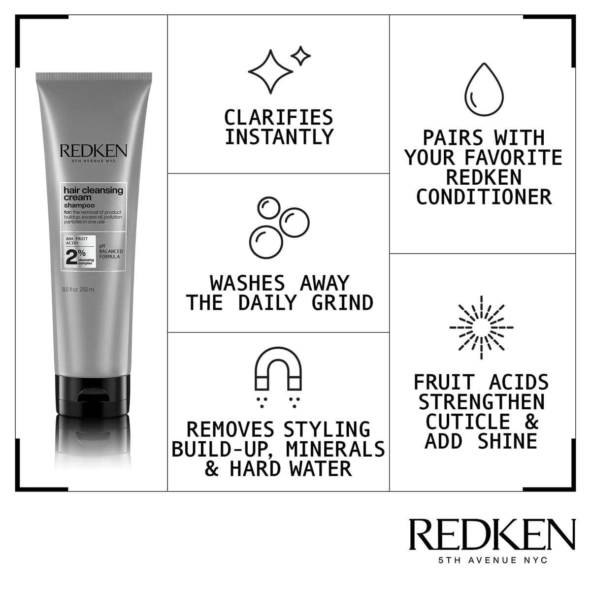 image-Deep Cleaning Shampoo Redken E3479800 250 ml