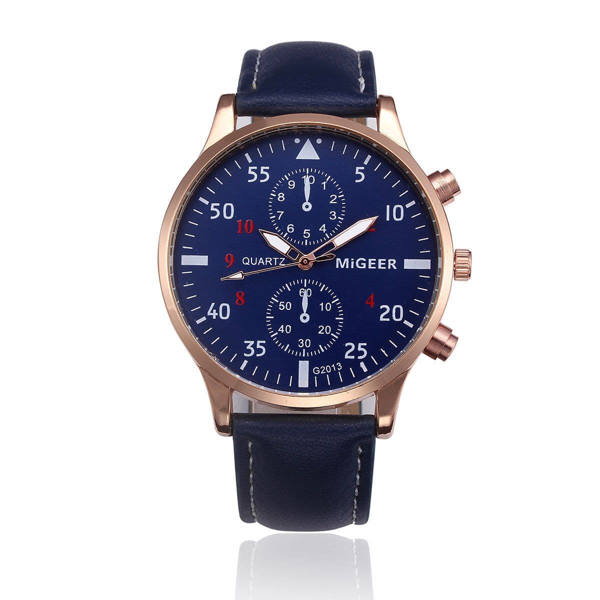 image-MIGEER Retro Design Men Watches Casual PU Leather Band Analog Alloy Quartz Wrist Watch Relogio masculino montre homme Clock New