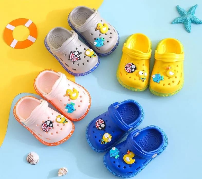 image-Kids Slippers for Boys Girls Cartoon Shoes Summer Toddler