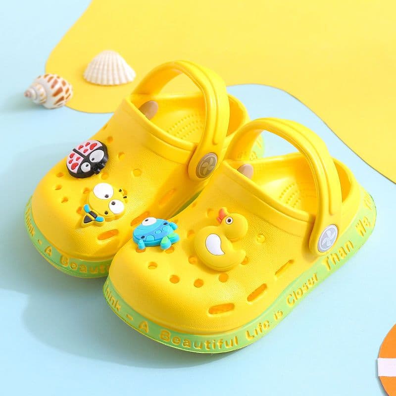 image-Kids Slippers for Boys Girls Cartoon Shoes Summer Toddler