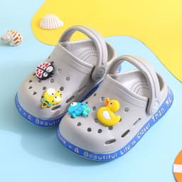 image-Kids Slippers for Boys Girls Cartoon Shoes Summer Toddler