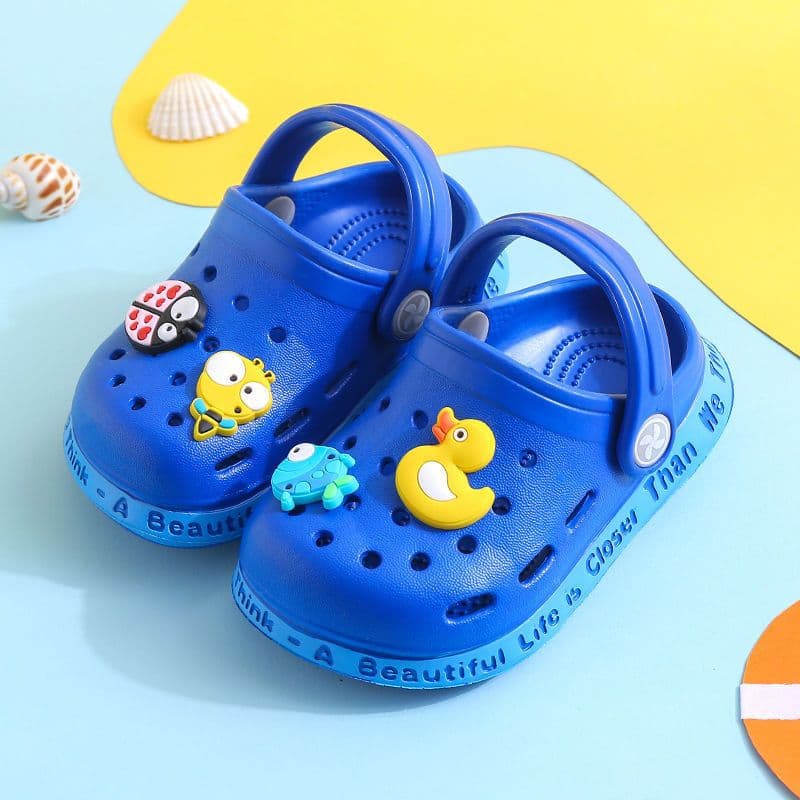 image-Kids Slippers for Boys Girls Cartoon Shoes Summer Toddler
