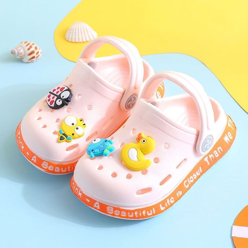 image-Kids Slippers for Boys Girls Cartoon Shoes Summer Toddler