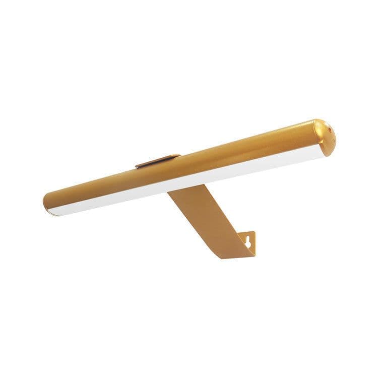 image-Magnetic Suction Bathroom Mirror Front Remote Control Dimmable Three-color Temperature Wall Painting Lamp Without Strobe