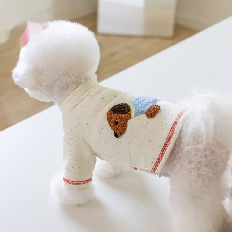 image-Autumn And Winter Home Warm VIP Teddy Pet Brushed Hoody