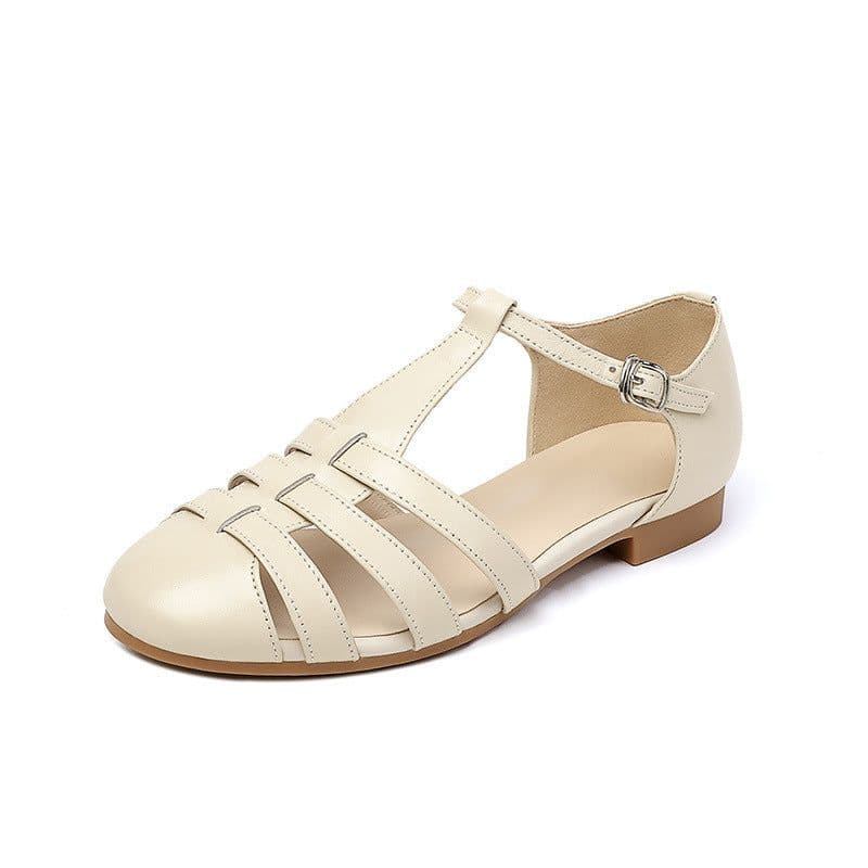 image-Women's Summer New Fashion Ankle-strap Buckle Sandals Women