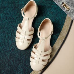 image-Women's Summer New Fashion Ankle-strap Buckle Sandals Women