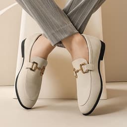 image-Fashion Personality Suede Leather Shoes Men