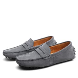 image-Men's Genuine Leather British Casual Peas Shoes