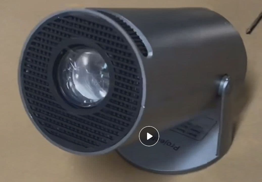 image-Barrel Machine Projector 1080p Home Office Bedroom