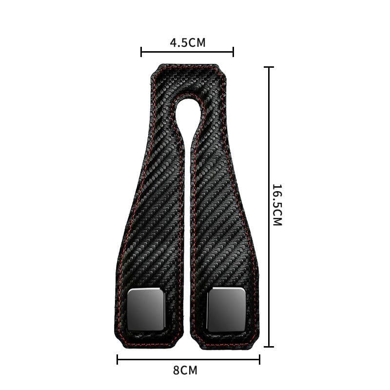 image-Car Hook Car Seat Back Hook Hanger Hook Headrest Hook Purses Bags Clothes Sundries Hanger Clip Auto Car Accessories Organizer