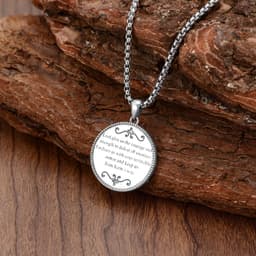 image-Saint Michael Medal Pendant Necklace The Archangel Catholic Medallions Amulet
