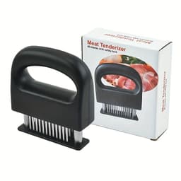 image-Meat Tenderizer Needles, Meat Tenderizer Tool Meat Tenderizer With Stainless Steel Sharp Needle Blades Heavy Duty Cooking Machine For Tenderizing Beef, Turkey, Chicken, Steak, Veal, Pork, Fish Etc