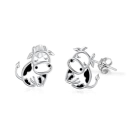 image-Cow Earrings 925 Sterling Silver Cow Stud Earrings for Women Cow Gifts for Birthday