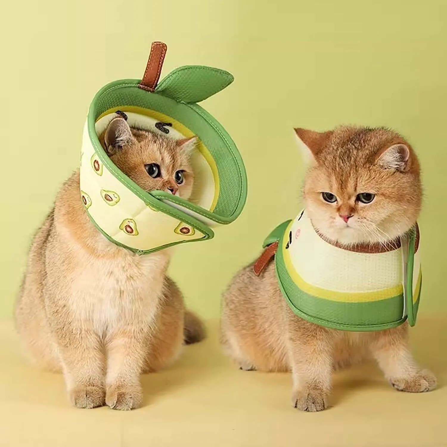 image-Cat Cone Collar Pet Elizabethan Collar Cat Collar Soft To Stop Licking After Surgery Cat Recovery Collar For Small Large Cats Adjustable Elizabethan Collar For Cats Kittens
