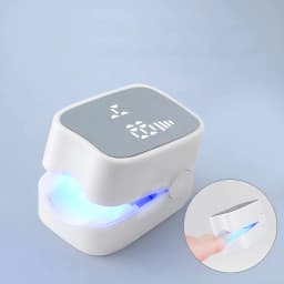 image-Nail Fungus Laser Treatment LED Light Device Effective Rechargeable Nail Fungus Remover Nail Fungus Cleaning Laser Device Repair Damaged Discolored Thick Fingernails