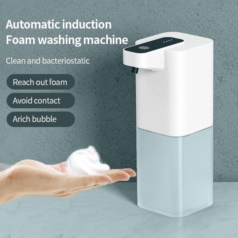 image-Automatic Foaming Soap Dispenser Touchless Automatic Inductive Soap Dispenser Foam Washing Phone Smart Hand Washing Soap Dispenser Alcohol Spray Soap Dispen, Hands Free Soap Dispenser Bathroom Kitchen
