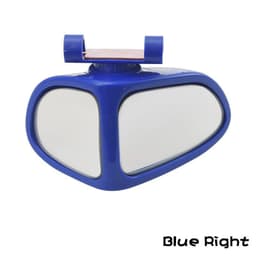 image-Car Reversing Small Round Mirror Front And Rear Wheel Wide-Angle Mirror Double-Sided Auxiliary Rearview 360 Adjustable Wide Angle Side Rear View Mirror For Car