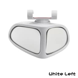 image-Car Reversing Small Round Mirror Front And Rear Wheel Wide-Angle Mirror Double-Sided Auxiliary Rearview 360 Adjustable Wide Angle Side Rear View Mirror For Car