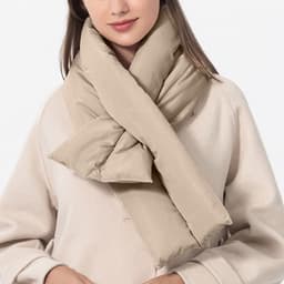image-Men Women Winter Scarves Solid Color Anti Splashing Scarf, Casual Trendy Versatile Cross Neck Scarf Warm Adjustable Thermal Ski Neck